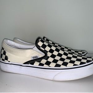 SOLD!! // VANS Checkerboard Slip-On Skate Shoe B